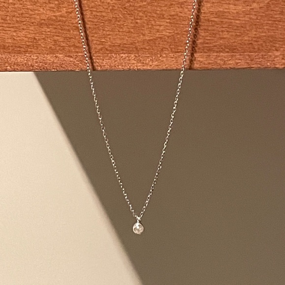 Rosecut Diamond Necklace - Picture 3 of 4